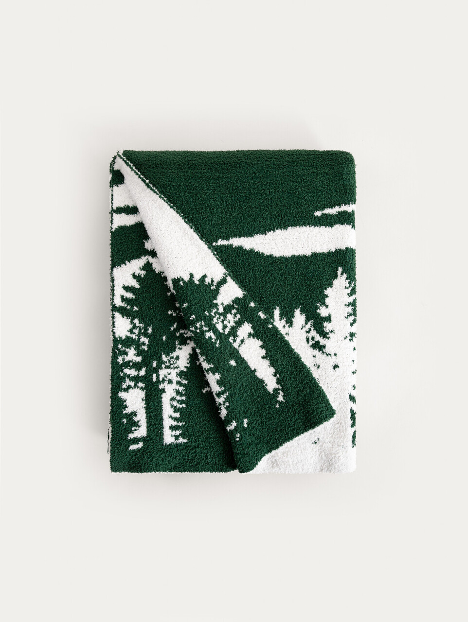 Patura Porto, Homla, 130x170 cm, poliester, verde/alb - imagine 5